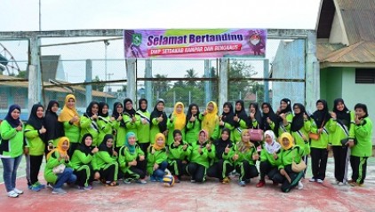 DWP Setdakab Bengkalis Terima Kunjungan DWP Kampar